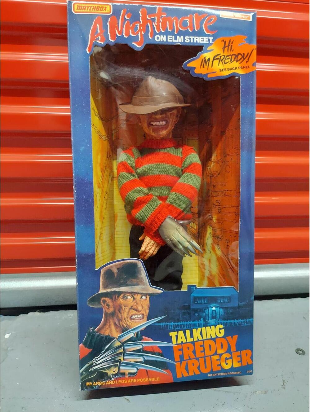 A Nightmare on Elm Street Talking Freddy Krueger Figure